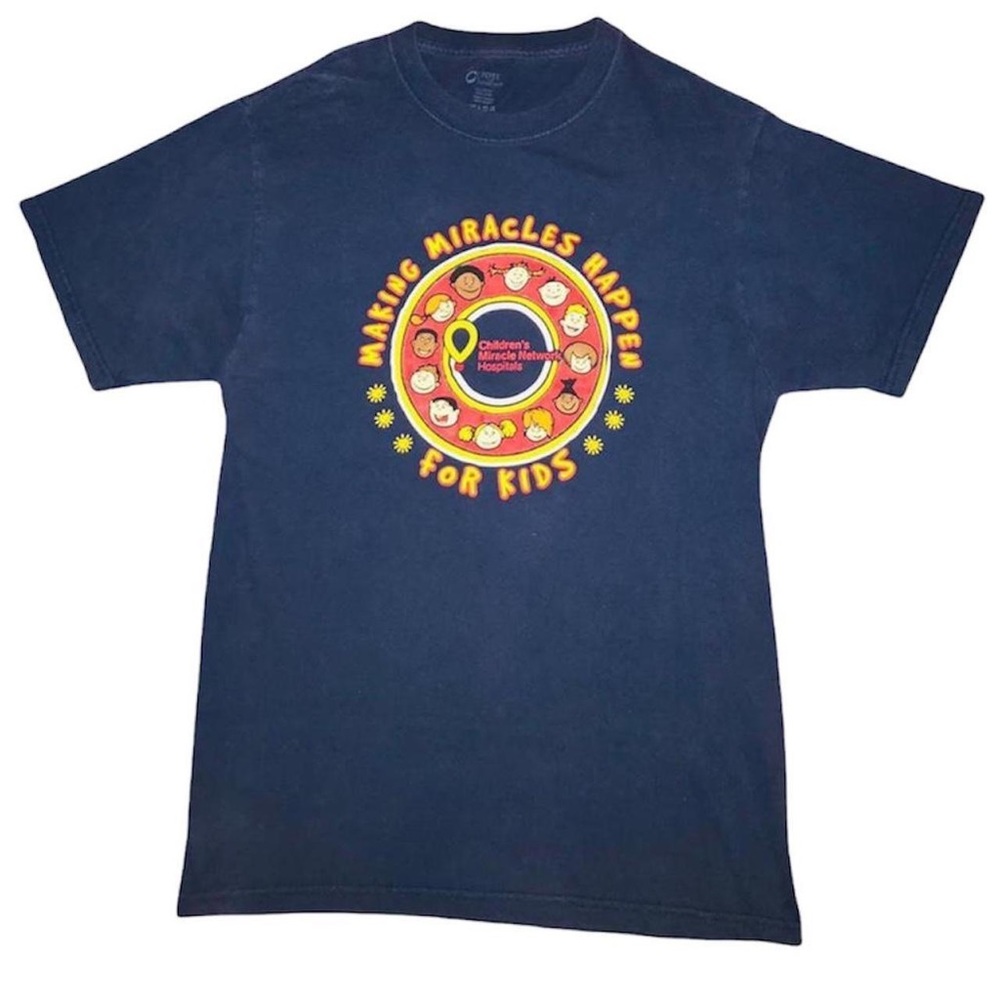 Vintage Children’s Miracle Network Graphic Logo T-shirt Tshirt